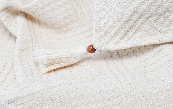 Püskül tekstil kumaş — Stok fotoğraf