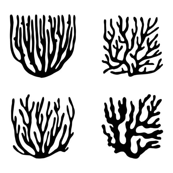 Algues Vertes Nourriture Saine Biogénétique — Image vectorielle