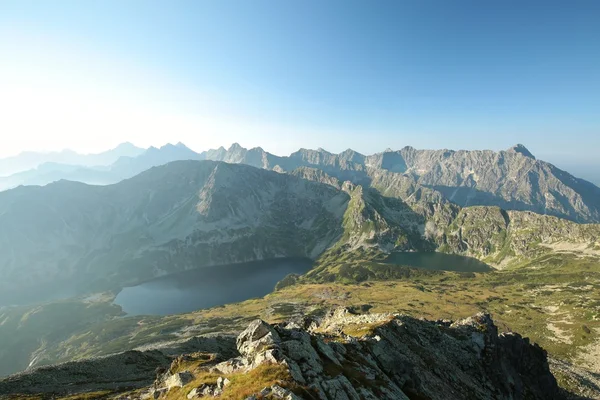 Karpaten bij zonsopgang — Stockfoto