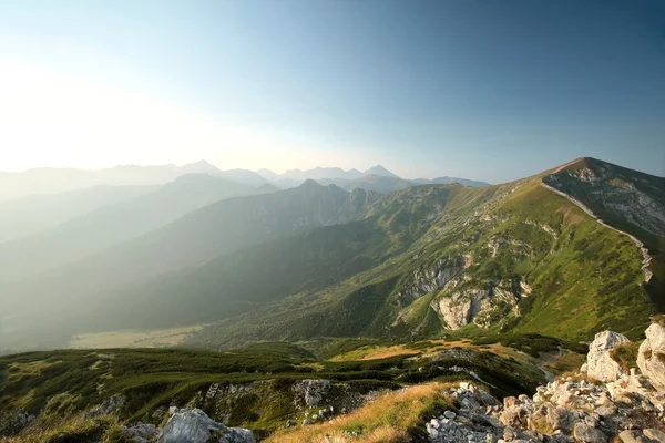 Karpat Dağları 'nın Manzarası — Stok fotoğraf