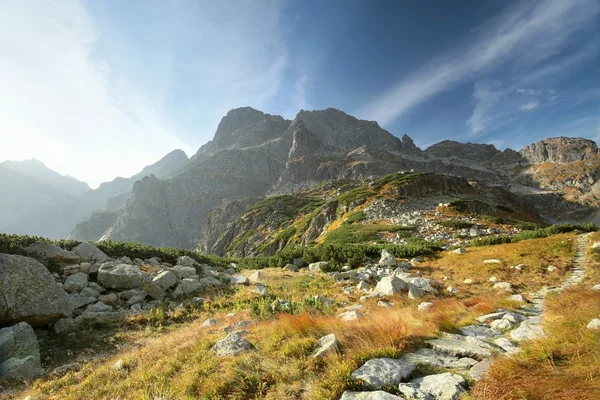 Şafak vakti Karpat Dağları — Stok fotoğraf