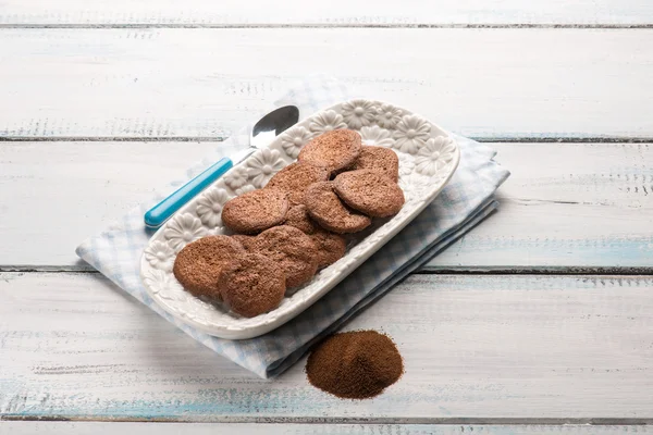 Homemade coffee cookie — Stock Photo, Image
