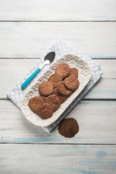 Homemade coffee cookie — Stock Photo, Image