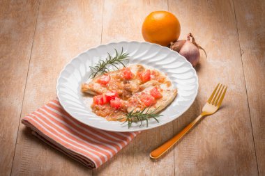 escalope soğancık ve greyfurt