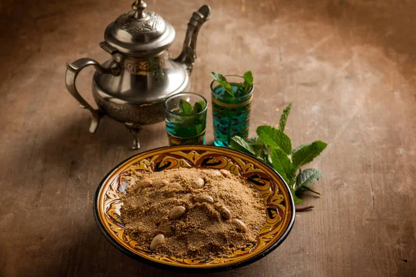 Sello Traditionell Ramadan Morocco Dessert — Stockfoto