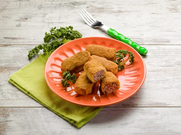 Meat croquette — Stock Photo, Image