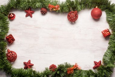Noel dekorasyon çerçevesi