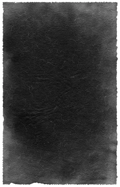 Starý černý papírový list — Stock fotografie