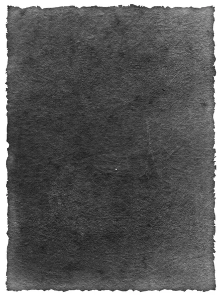 Altes schwarzes Blatt Papier — Stockfoto