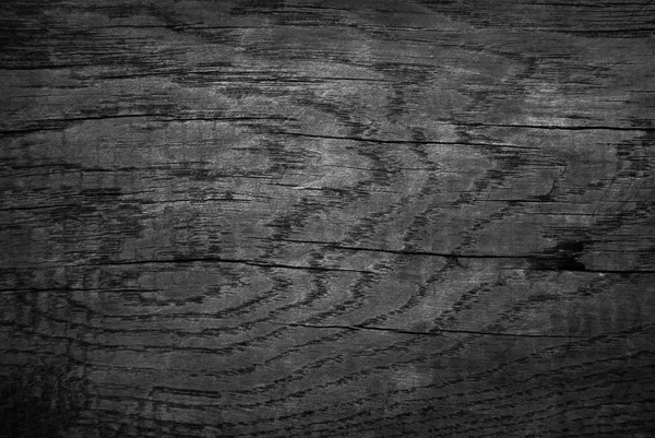 老黑木材纹理背景 — 图库照片