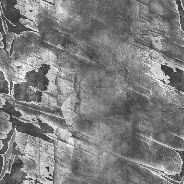 Cinza sem costura rachado parede de pedra fundo — Fotografia de Stock