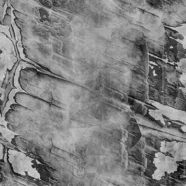 Gray seamless cracked stone wall background — Stock Photo, Image