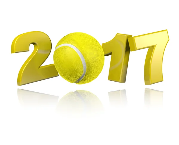 テニス 2017年デザイン — ストック写真