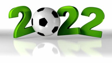 Futbol 2022 Beyazın Sonsuz Dönüşü tasarımı