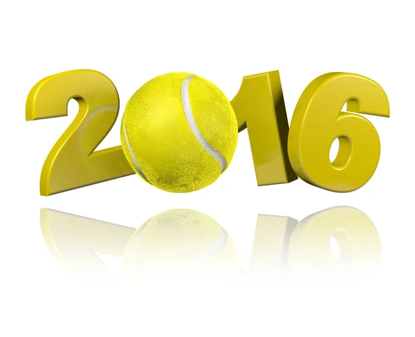 Entwurf für Tennis 2016 — Stockfoto