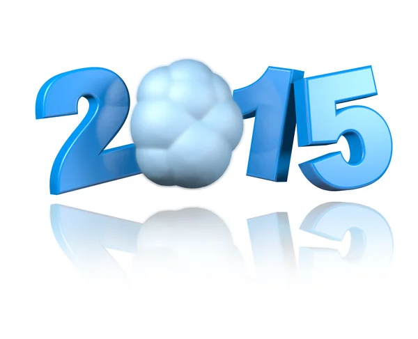 Cloud 2015 designu — Stock fotografie