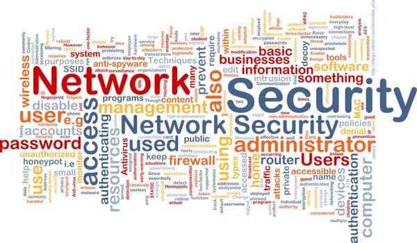 Network security background concept — Stock Photo, Image