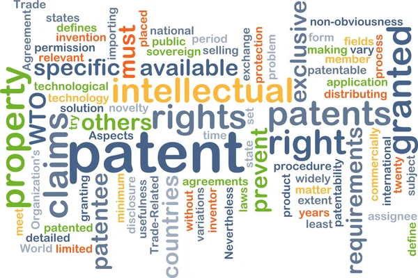 Patent background concept — Stock Photo, Image