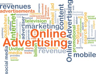 Online reklam arka plan kavramı
