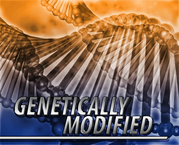 Genetically modified Abstract concept digital illustration — Stock Photo, Image