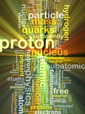 Parlayan proton arka plan kavramı