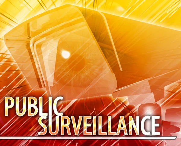 Public surveillance Abstract concept digital illustration — Stock Photo, Image