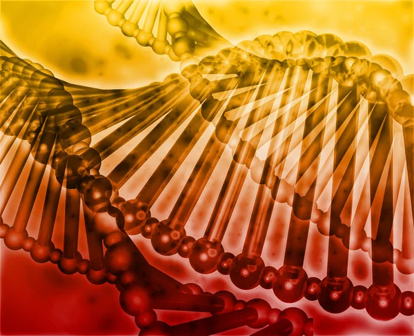 Genes Abstract concept digital illustration — Stock Photo, Image