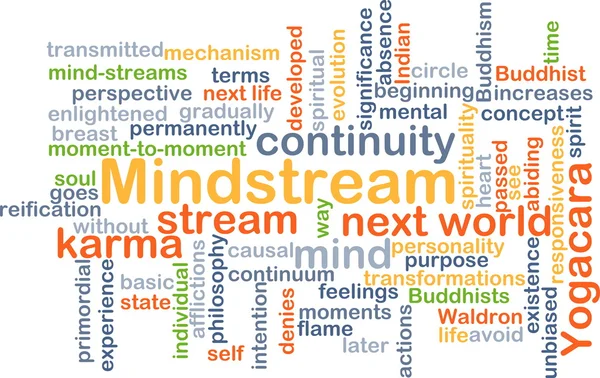 Mindstream background concept — Stock Photo, Image