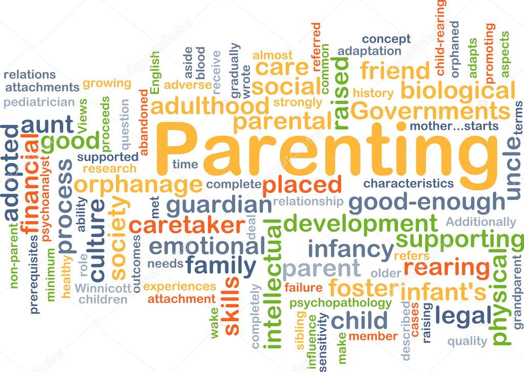 Parenting background concept