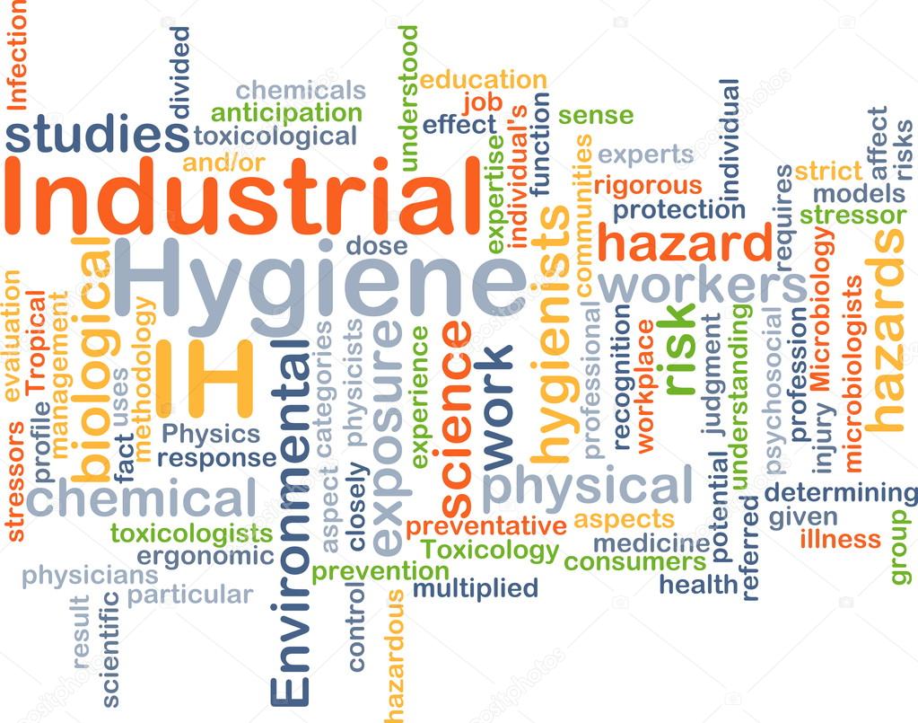 Industrial Hygiene IH background concept