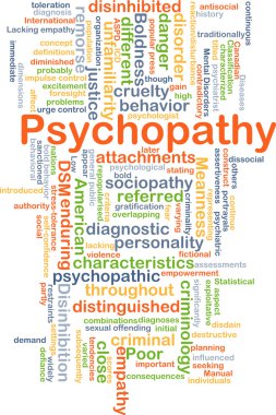Psikopati arka plan kavramı
