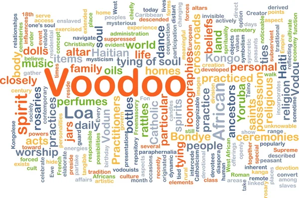 Voodoo background concept — Stock Photo, Image