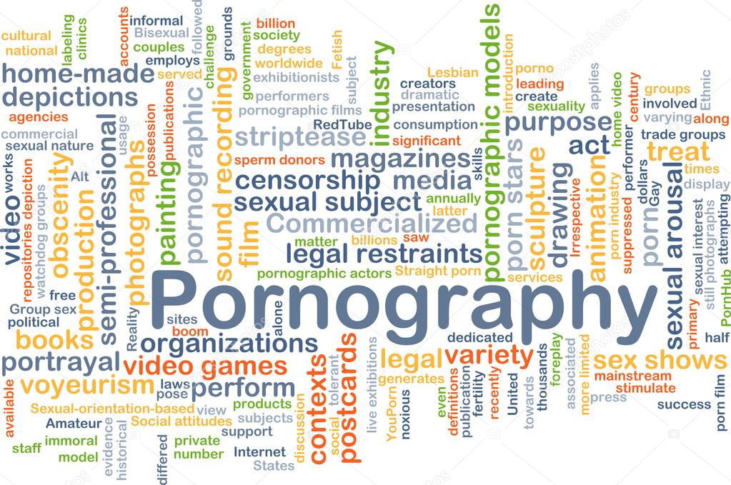 Pornography background concept