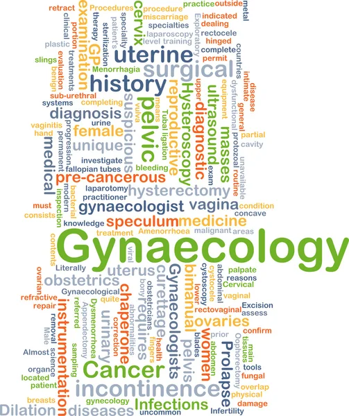 Gynaecology background concept — Stock Photo, Image