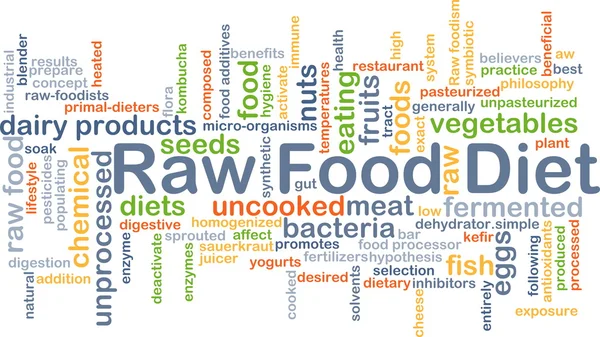 Raw food diet background concept — Stock Photo, Image