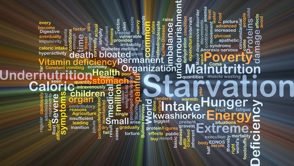 Parlayan açlık arka plan kavramı