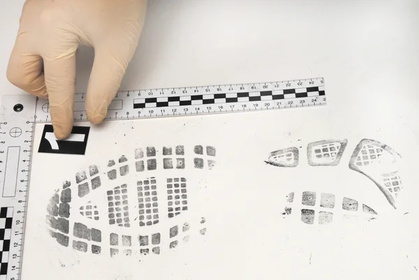 인쇄-구두 조사 — 스톡 사진