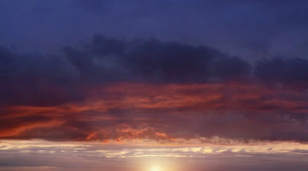 Solnedgång himlen — Stockfoto