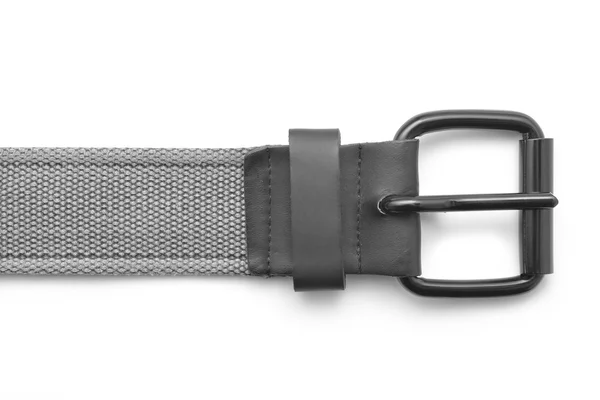 Textile fabric belt buckle — Stock Photo, Image