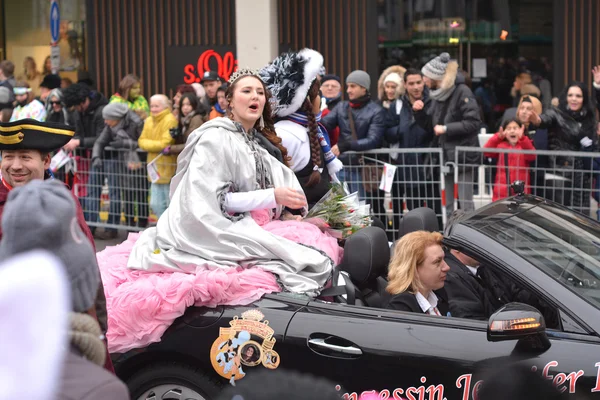 Carnaval carnival parade Karlsruhe Duitsland — Stockfoto
