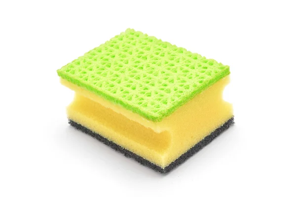 Dish cleaning sponge — Stock Photo, Image