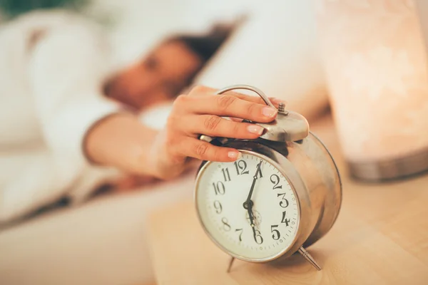 Waking Up. Close up — Stock Photo, Image