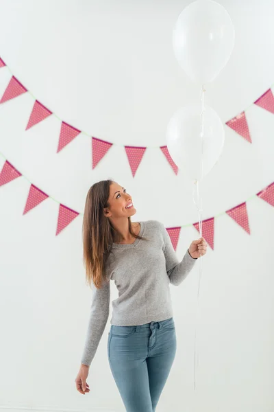 Cute Birthday Girl — Stock Photo, Image