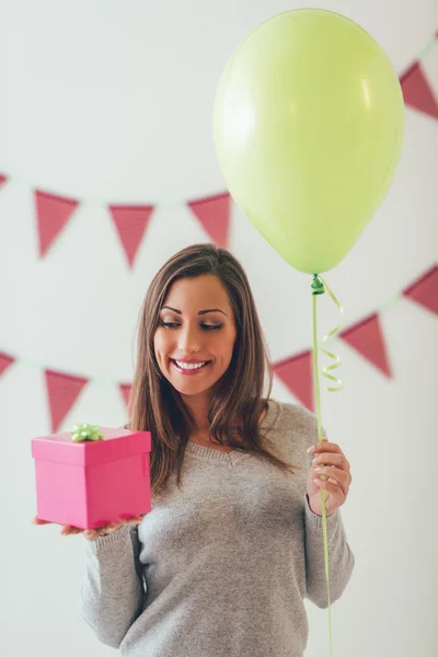 Cute Birthday Girl — Stock Photo, Image