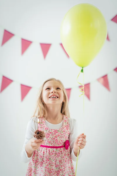 Aniversário menina — Fotografia de Stock