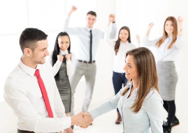 Successful Business Agreement — Stock Photo, Image