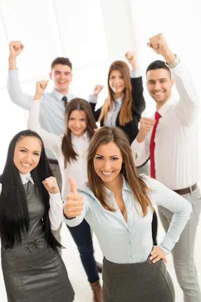 Group Of Young Business Team Stock Picture