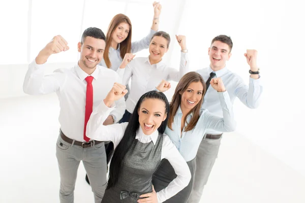 Group Of Young Business People Stock Photo