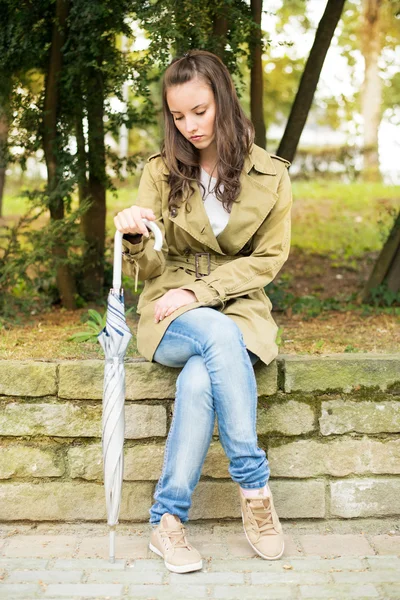 Tristezza donna — Foto Stock