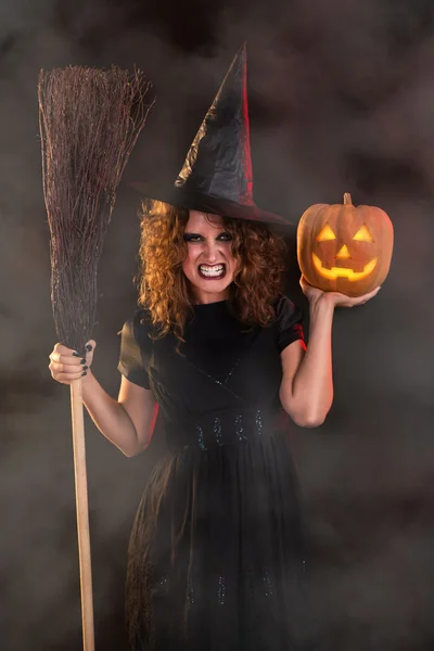 Halloween witch — Stock Photo, Image